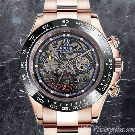 rolex daytona formula 1 limited edition|skeleton dial rolex daytona.